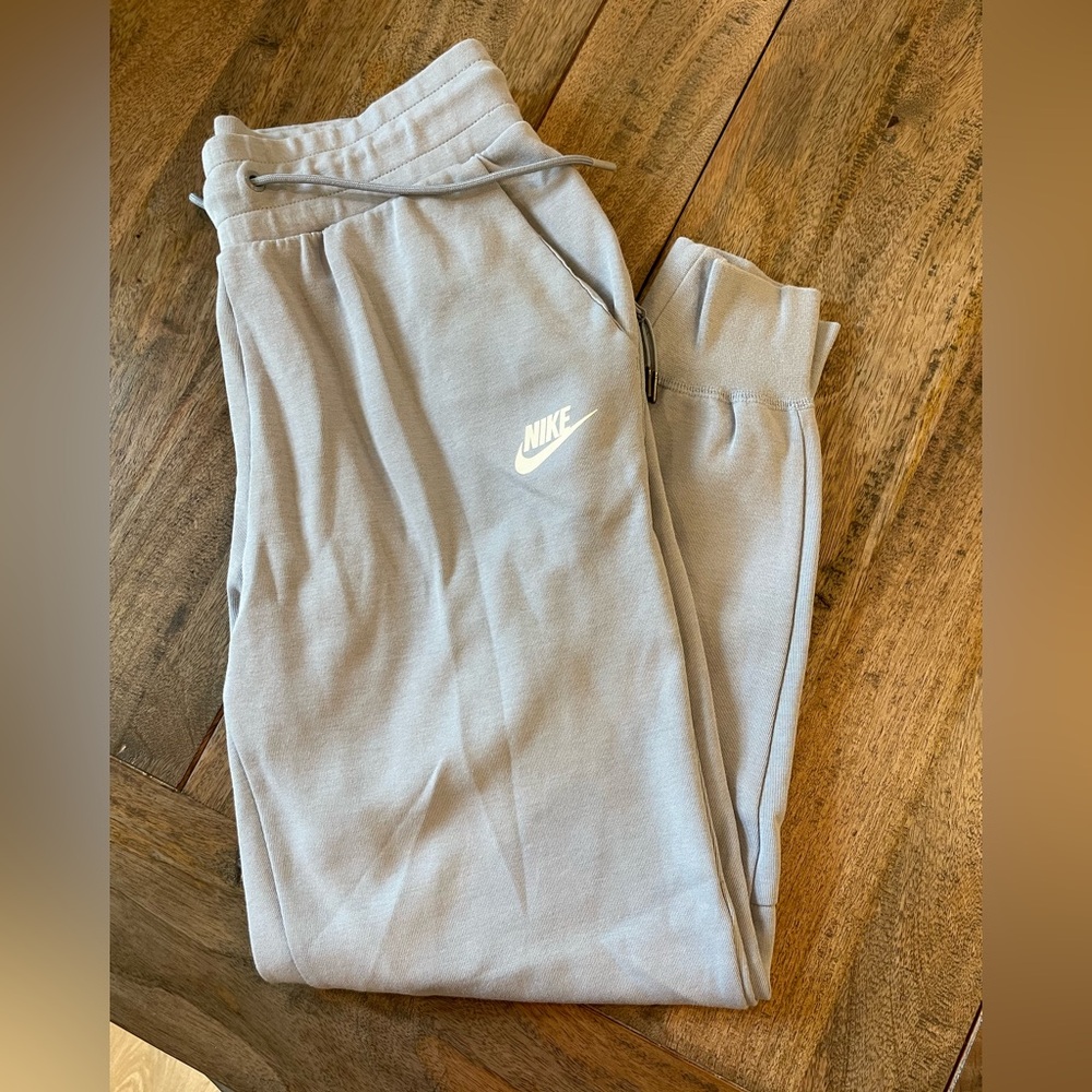 Nike light blue/gray Jogger Pants